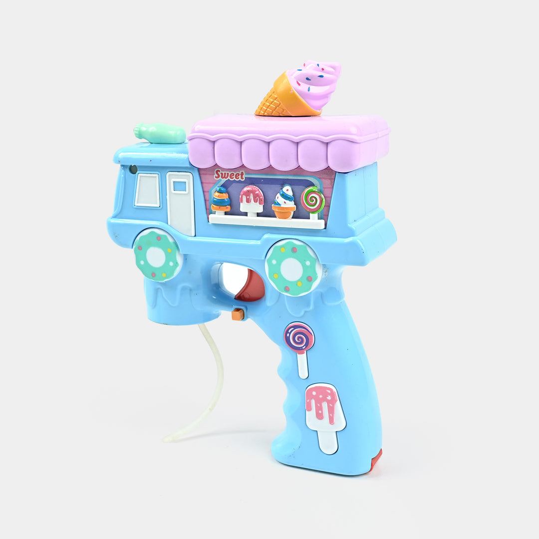 Electric Ice Cream Bubble Blaster For Kids