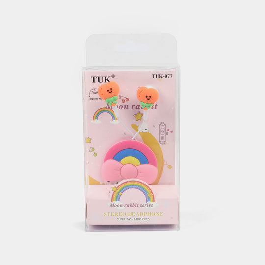 Adorable Theme Wired Stereo Earphones