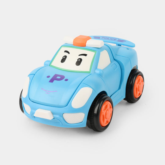 Cartoon Plastic Car Toy