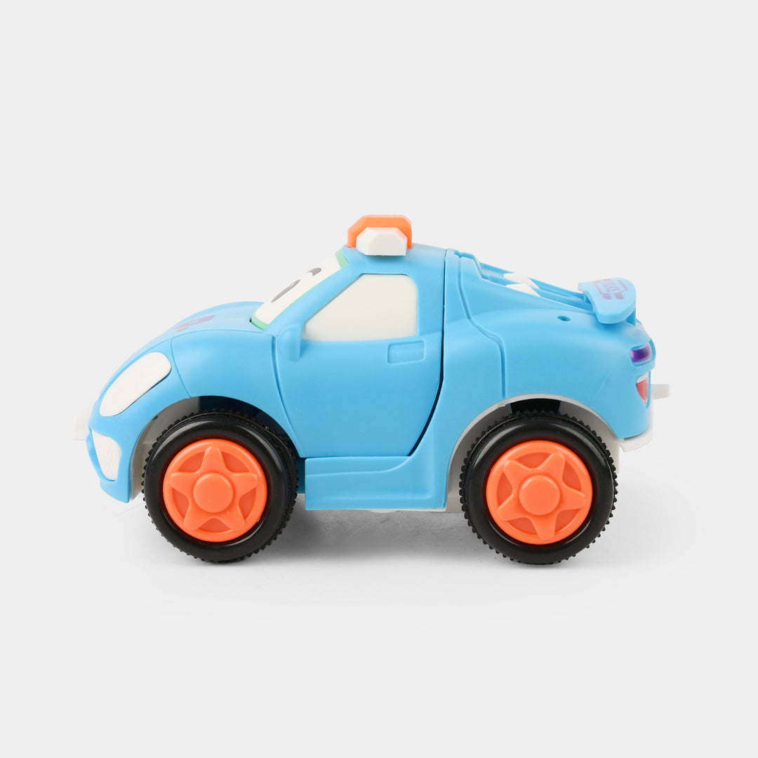 Cartoon Plastic Car Toy