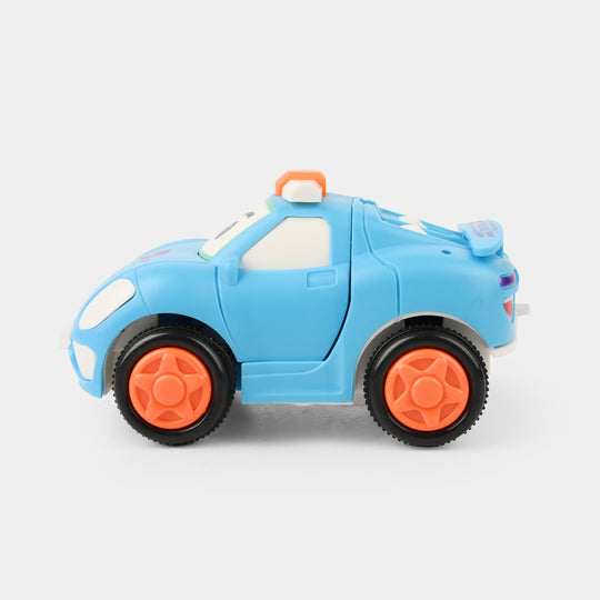 Cartoon Plastic Car Toy