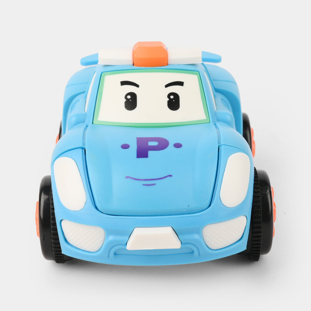Cartoon Plastic Car Toy