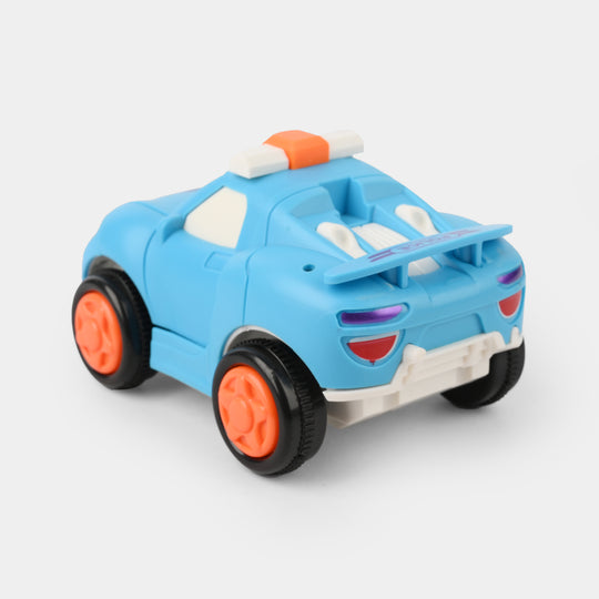 Cartoon Plastic Car Toy