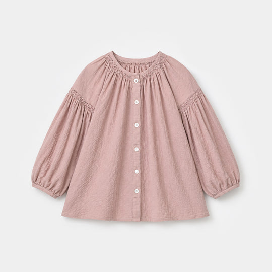Girls Polyester Casual Top Rose