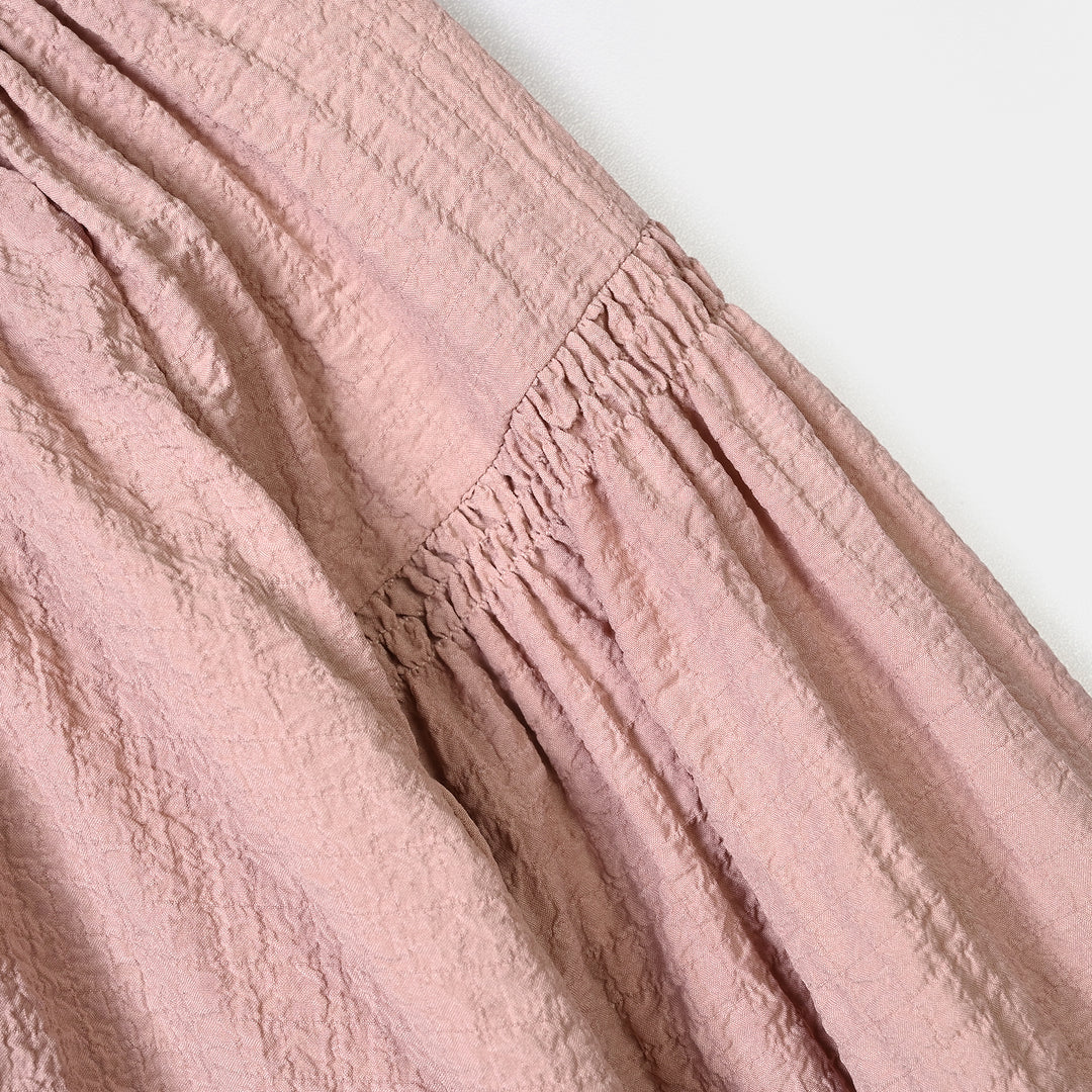 Girls Polyester Casual Top Rose