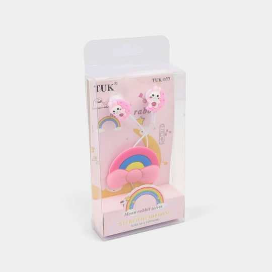 Adorable Theme Wired Stereo Earphones
