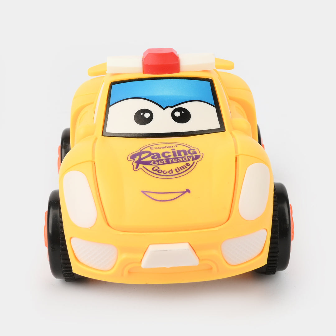 Cartoon Plastic Car Toy