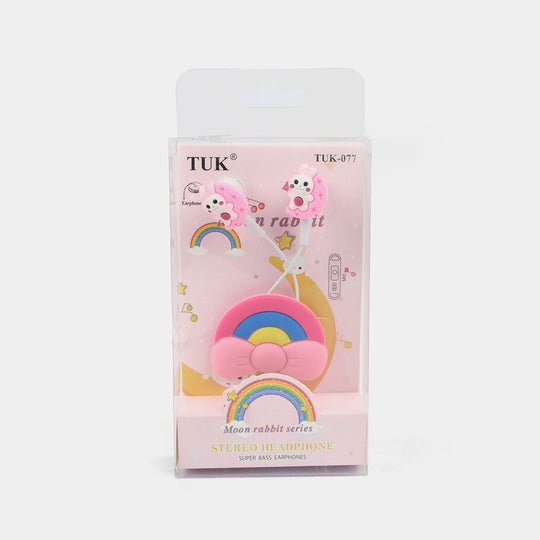 Adorable Theme Wired Stereo Earphones