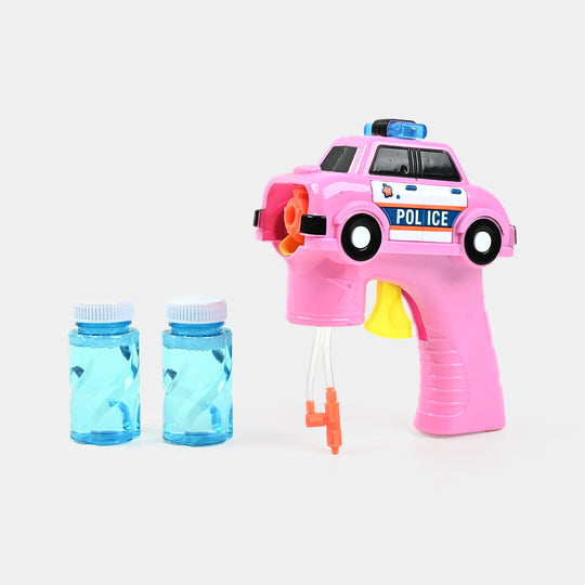 Police Car Bubble Blaster For Kids