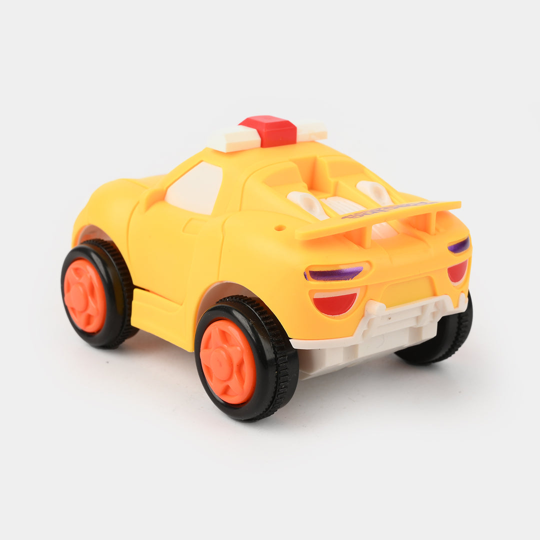 Cartoon Plastic Car Toy