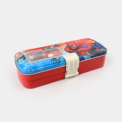 Stationary Pencil Box Metal For Kids