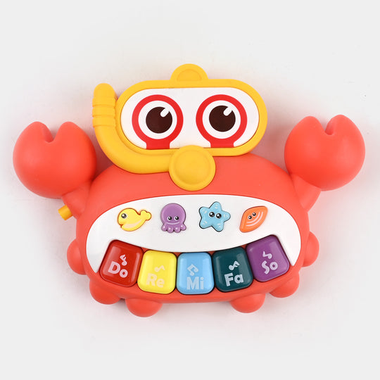 Crab Piano Musical Instrument For Kids