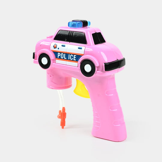 Police Car Bubble Blaster For Kids