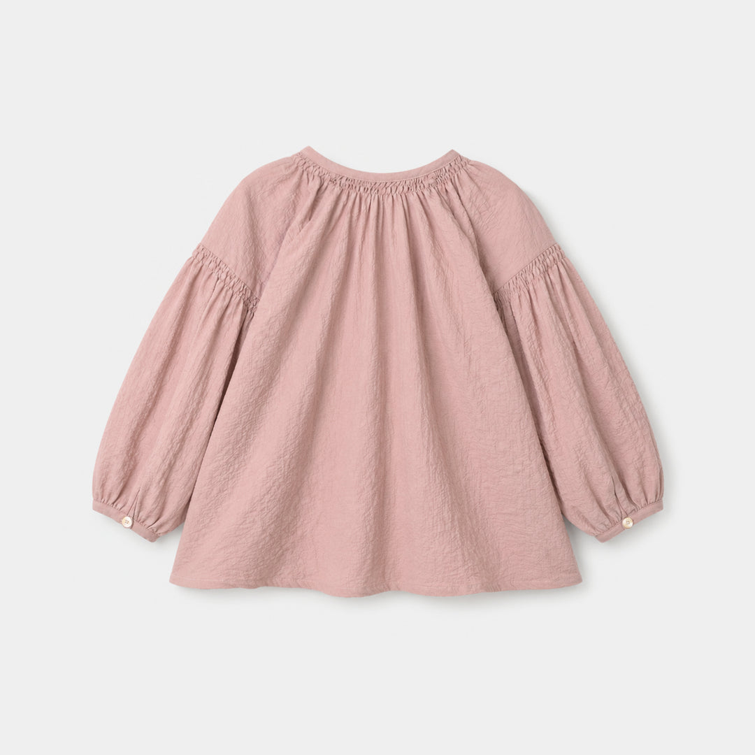 Girls Polyester Casual Top Rose