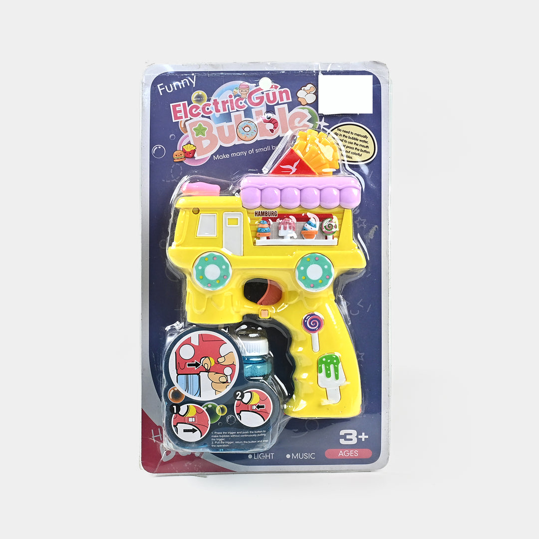 Electric Dessert Car Bubble Blaster For Kids