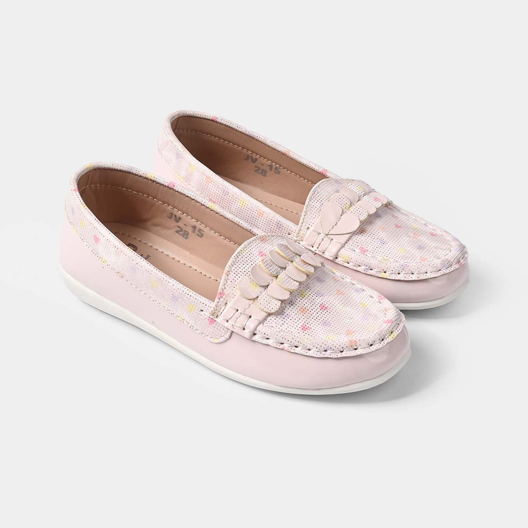 Girls Casual Loafers JV-15 – Pink