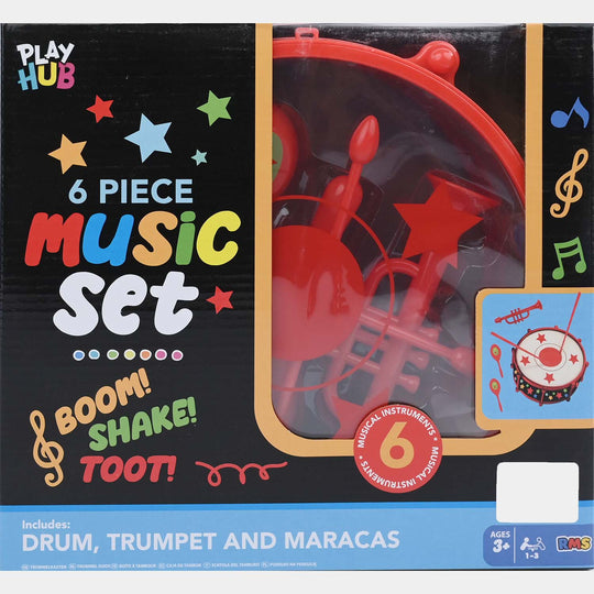 Play Hub 6 Piece Music Set