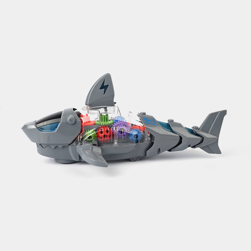 Robot Gear Shark Universal Light & Sound for Kids