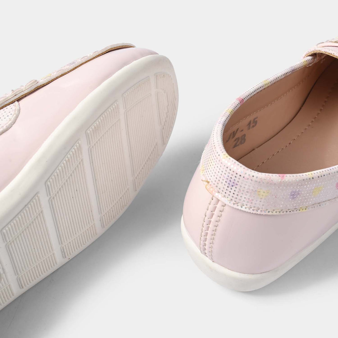Girls Casual Loafers JV-15 – Pink