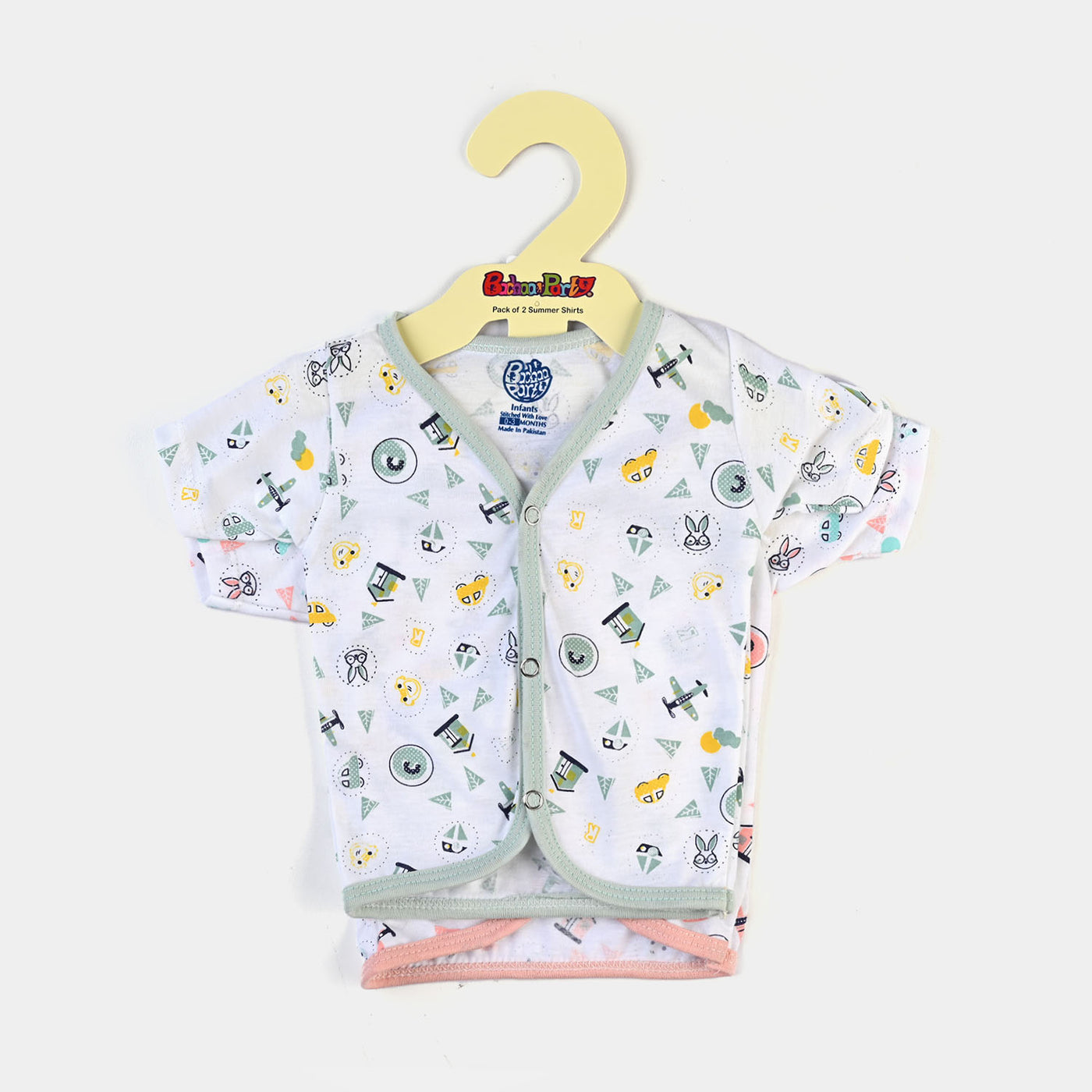 Pack Of 2 Infant Summer Shirt