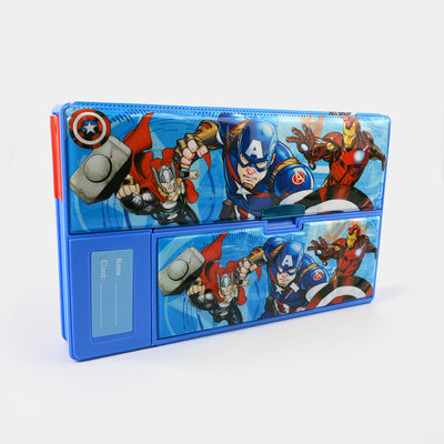 Pencil Box Magnetic Lock & Multi Function For Kids