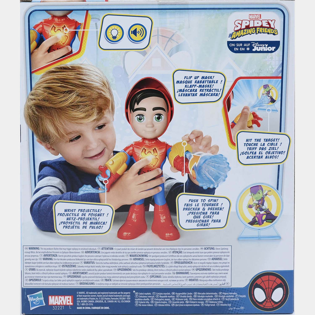 Spinning Spidey Figure Toy with Accessories