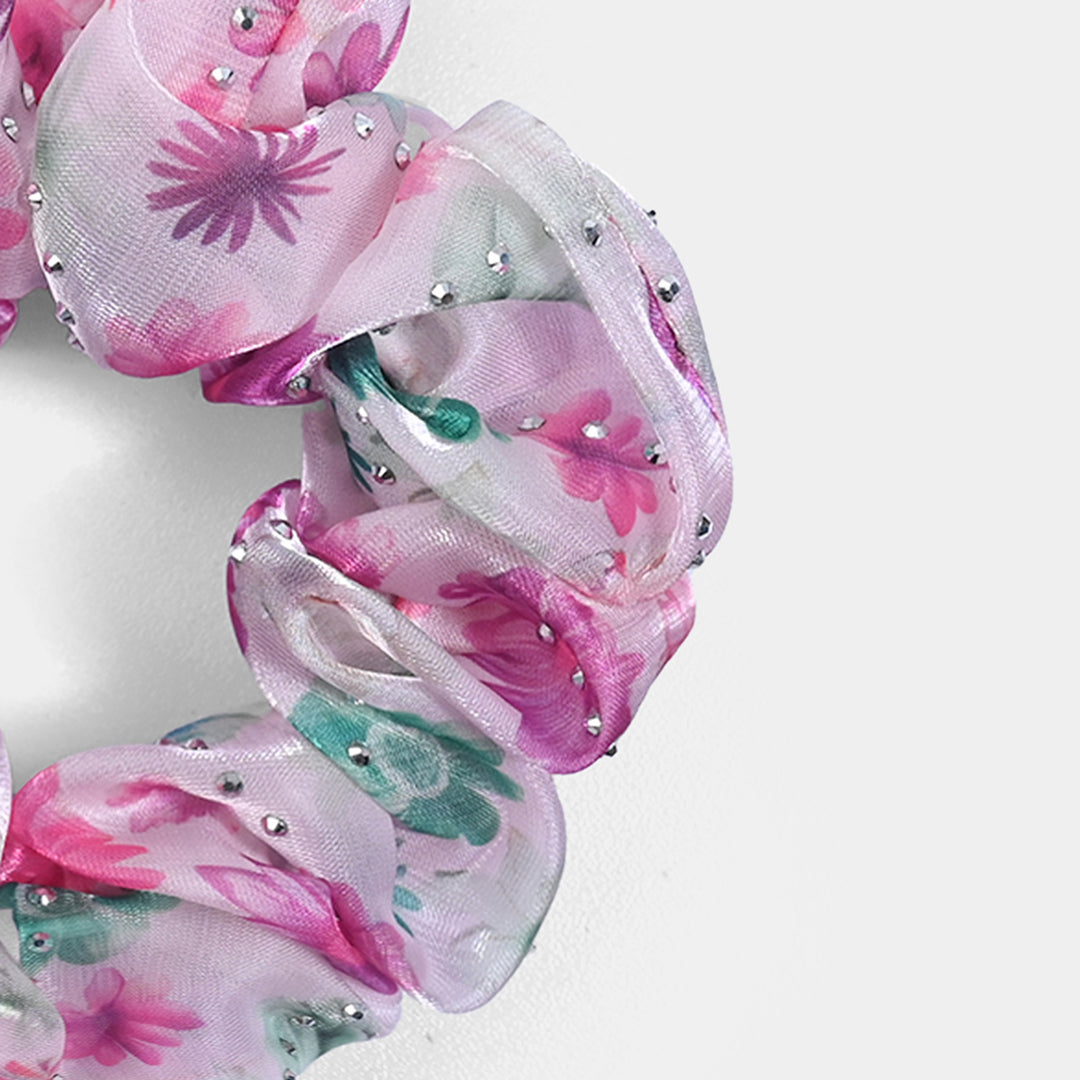 Girls Shimmer Hair Tie Scrunchie