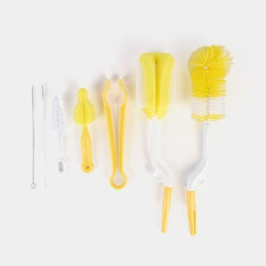 Baby Bottle & Nipple Cleaning Set | 7Pcs
