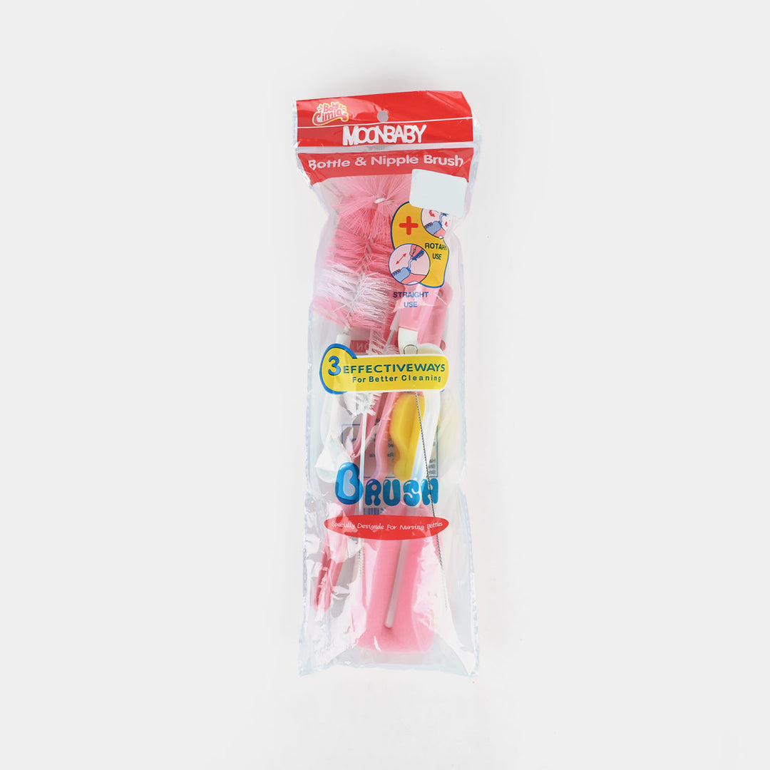 Baby Bottle & Nipple Cleaning Set | 7Pcs