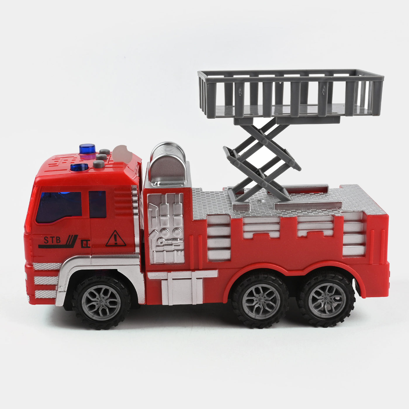 Coating Inertia Fire Lift Truck With Light