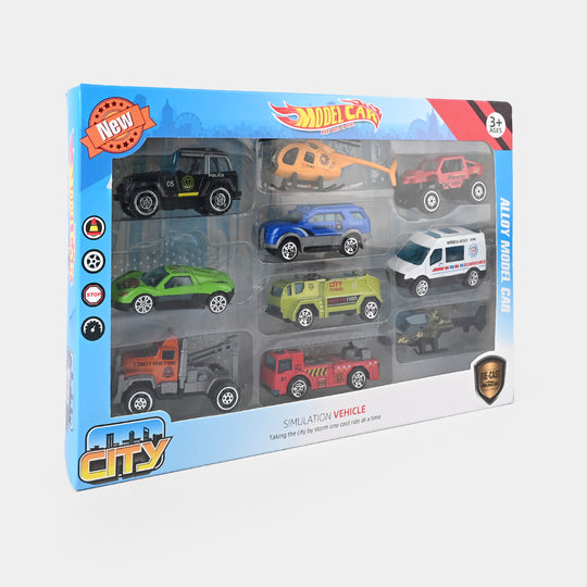 Die-Cast Metal Toy Vehicle Set