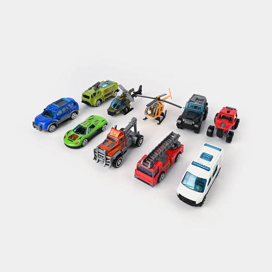 Die-Cast Metal Toy Vehicle Set