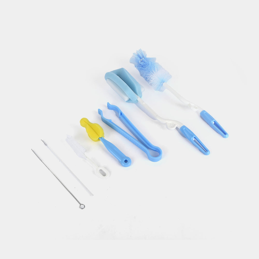 Baby Bottle & Nipple Cleaning Set | 7Pcs