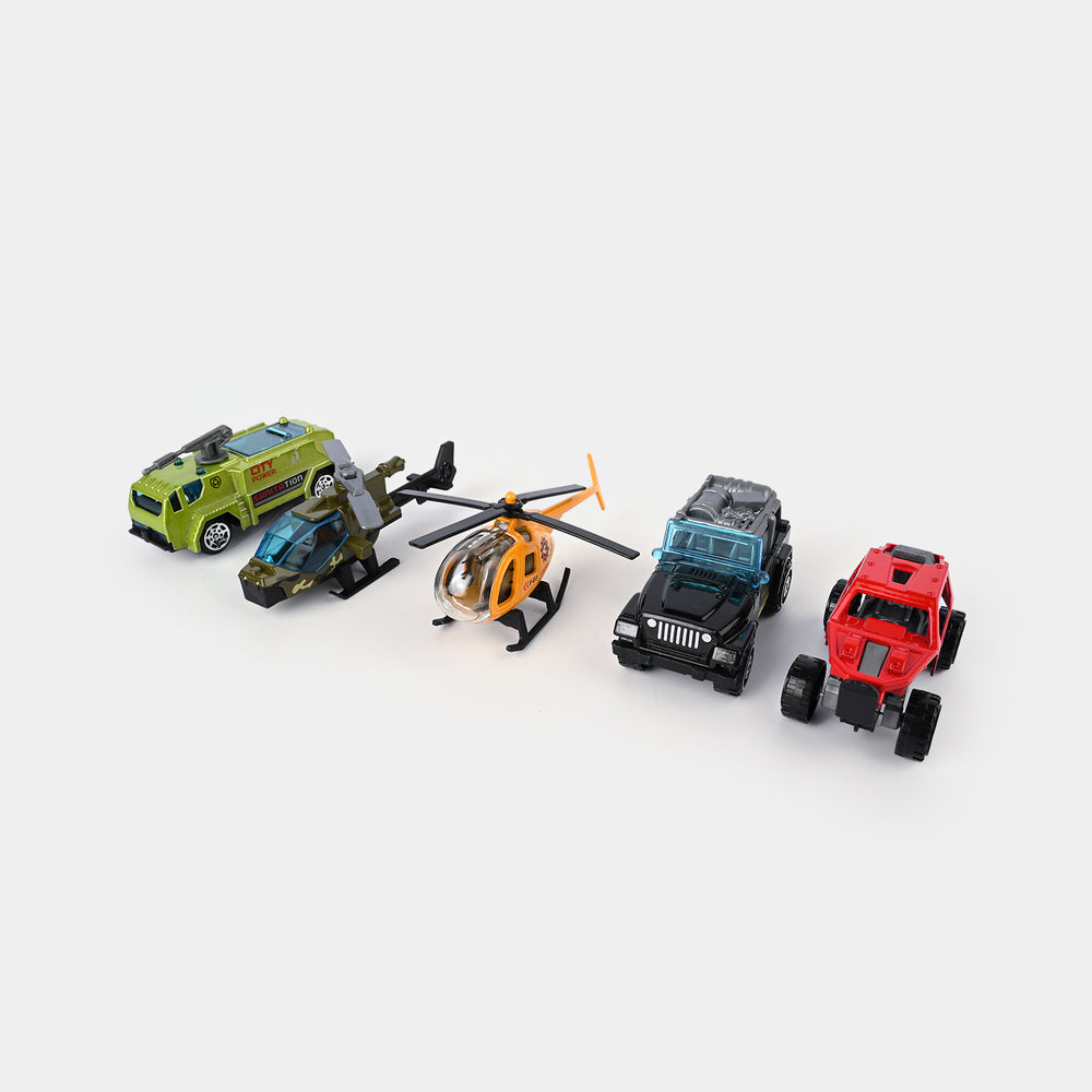 Die-Cast Metal Toy Vehicle Set