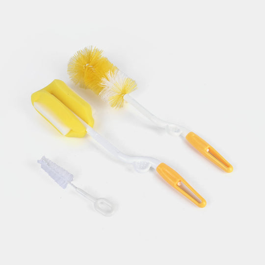 Baby Bottle & Nipple Cleaning Set | 3Pcs