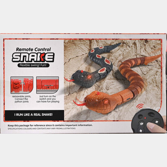 Remote Control Rattle Snake For Kids