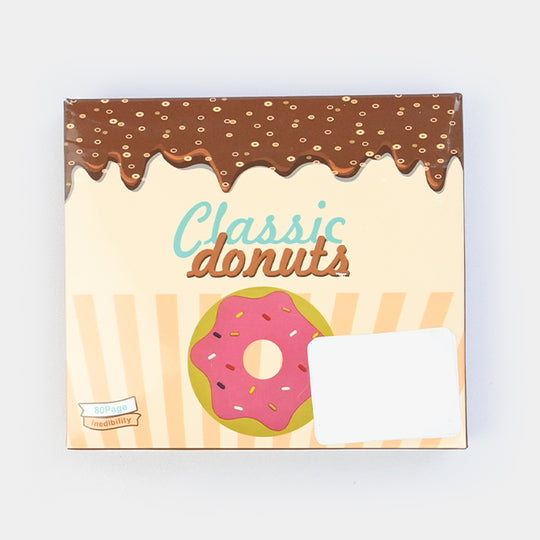 Donut-Themed Notebook/Diary for Kids