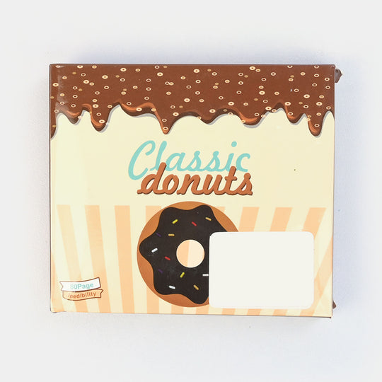 Donut-Themed Notebook/Diary for Kids