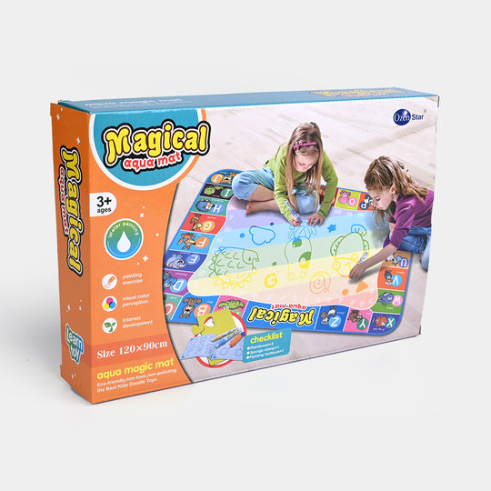 Children Learning Water Canvas Mat