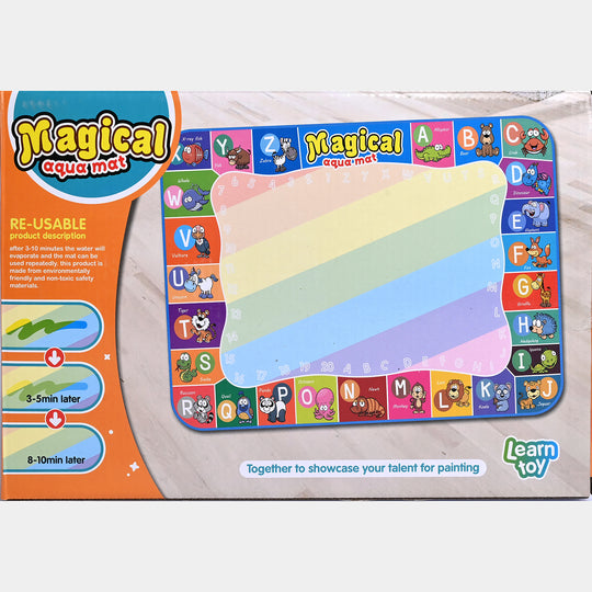 Children Learning Water Canvas Mat