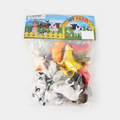 Farm Animals Set 12 Pcs