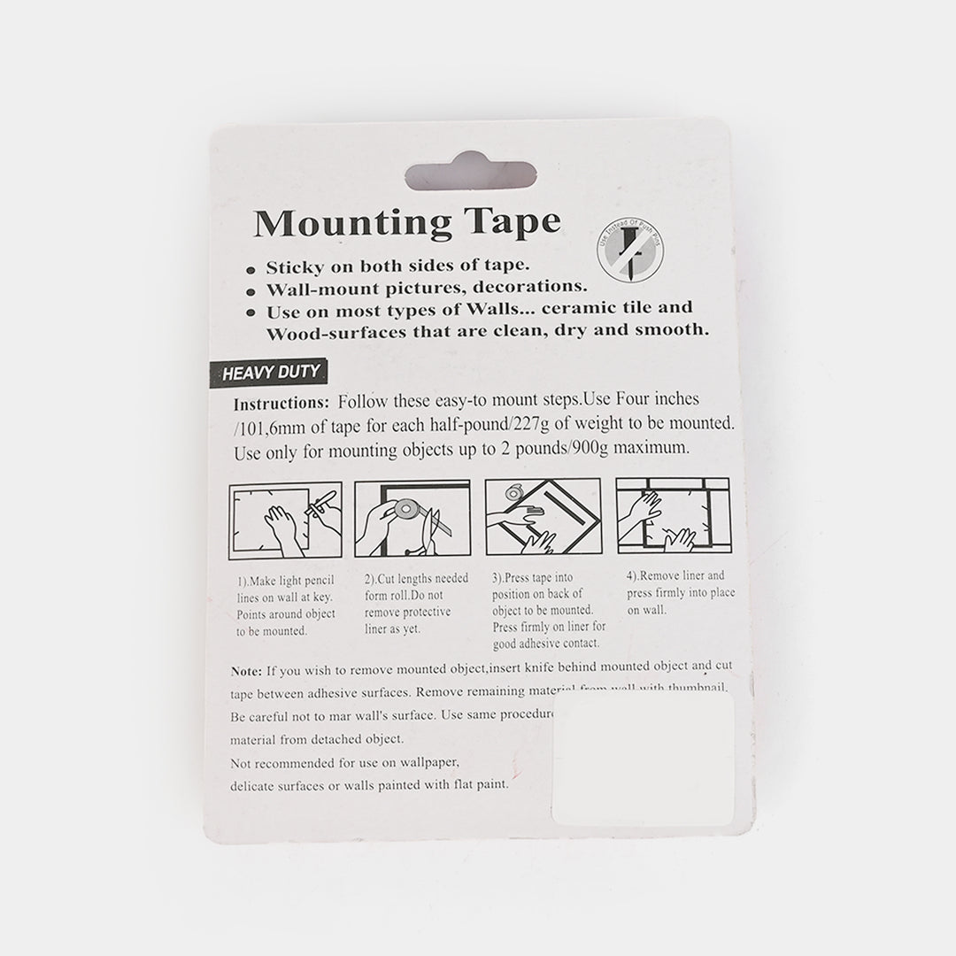 Foam Double Side Heavy Duty Mounting Tape