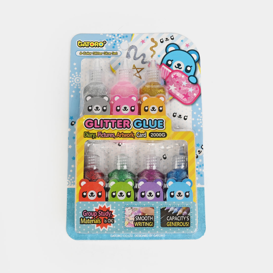 Art Paint Glitter Glue Pack | 7PCs