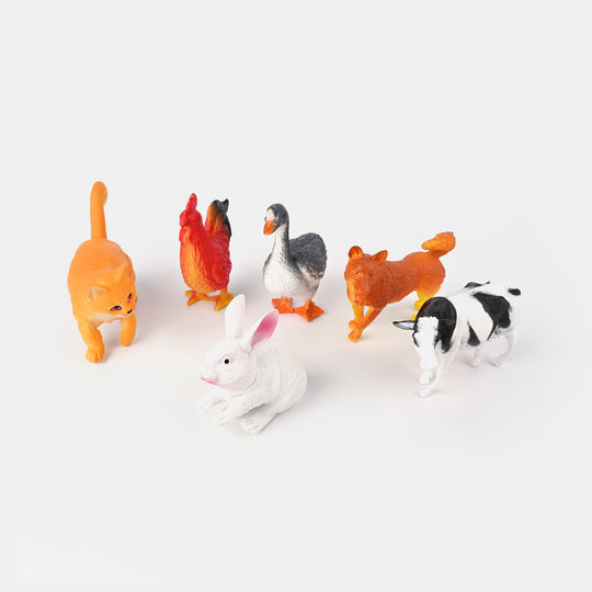 Farm Animals Set 8 Pcs