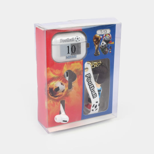 Football Edition Earphones/Earbud Accessory Set