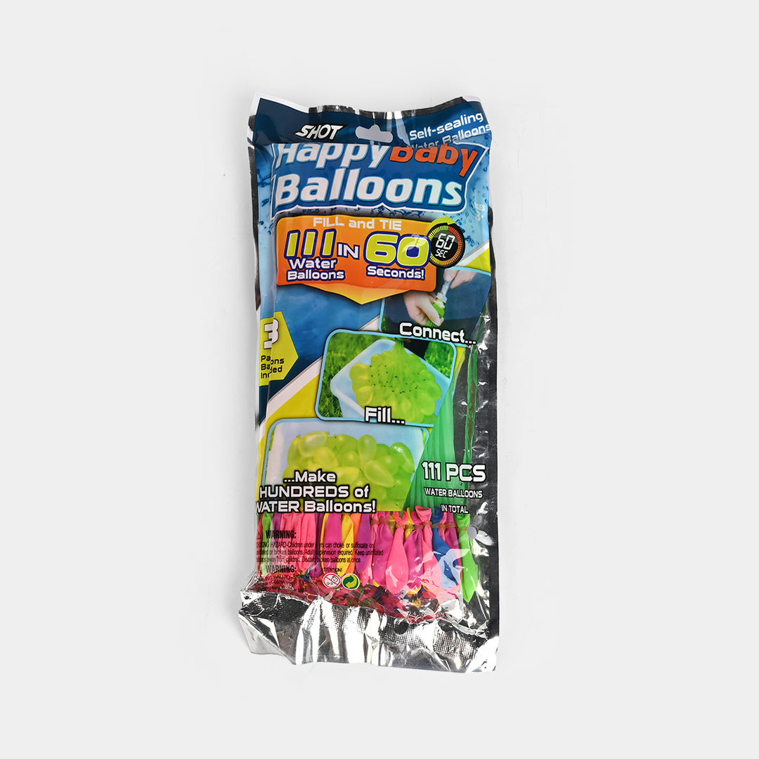 Happy Baby Water Balloons 111Pcs