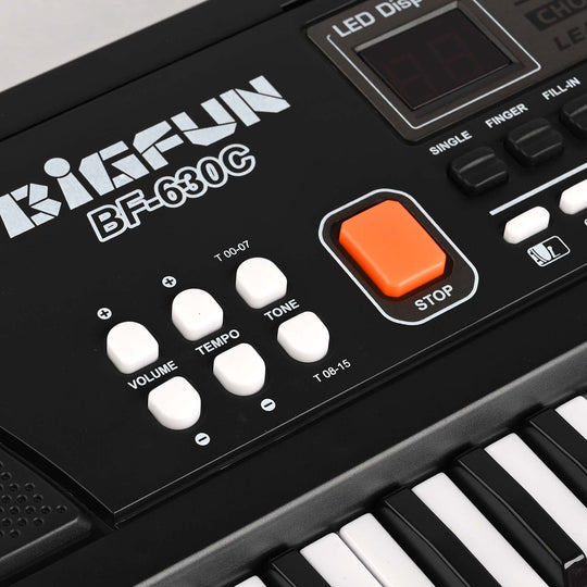61 ELECTRIC KEYBOARD PIANO MICROPHONE FOR KIDS