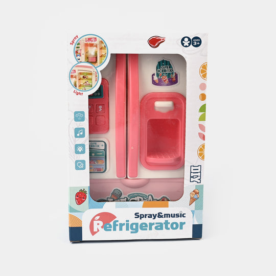 Mini Refrigerator Play Set For Kids