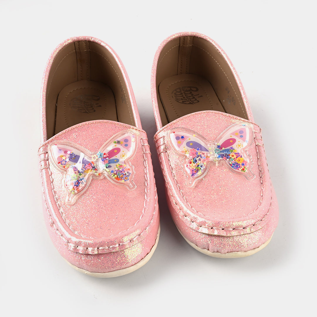 Girls Loafer JV-03-Pink