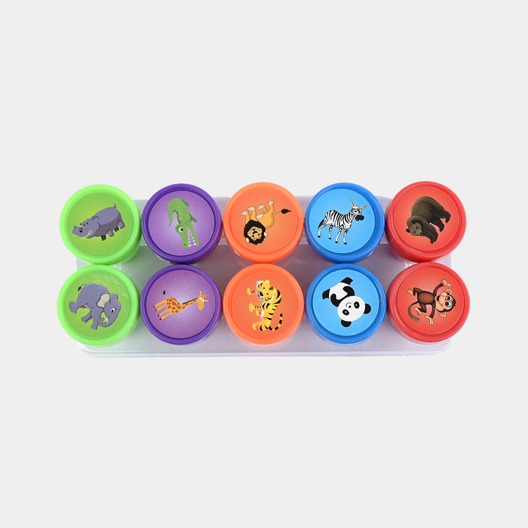 Self-Inking Stampers Set | 10Pcs